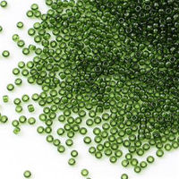 Toho Round 15/0 Transparent Olivine [5g]