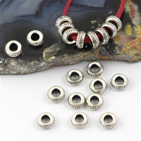 Przekładka metalowa srebrna oponka 5x2mm [10szt]