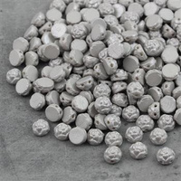 Roseta Two-Hole Cabochon Powdery Cool Gray [15szt]