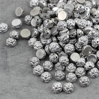 Roseta Two-Hole Cabochon Vacuum Plating Labrador Full [15szt]