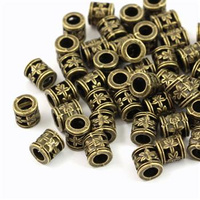 Przekładka metalowa wałek mosiężny 6,5x6mm [20szt]