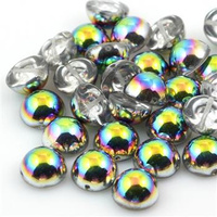 Dome Bead półkula 12x7mm Crystal Vitrail