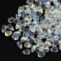 Teardrops Beads Crystal AB 6x4mm [20szt]