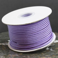 Sznurek sutasz chiński 3mm fiołkowy [1 szpula]