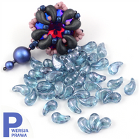 ZoliDuo (Right) 5x8mm Crystal Baby Blue Luster [10szt]