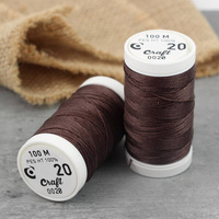 Supermocne nici Craft czekoladowe nr 20 [szpula 100m]