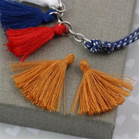 Chwost z włókna syntetycznego miodowy 30x5mm