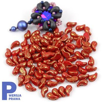 ZoliDuo (Right) 5x8mm Opaque Red Teracota Red [10szt]