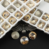 Preciosa Rivoli Maxima Crystal Honey 12mm [2szt]