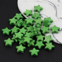 Howlit zielony gwiazdka 12mm