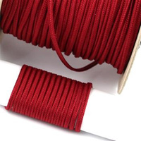 Sznurek sutasz POLSKI 3mm wiśniowy [1metr]