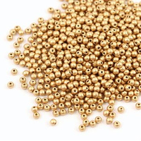 Round Beads Aztec Gold 2mm [100szt]