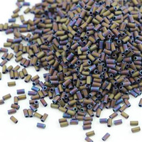 Toho Bugle #1 Matte-Color Iris - Purple 3mm [5g]