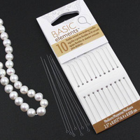 Beadsmith Igły do pereł skręcane 0,3mm [10szt]