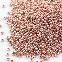 Toho Round 11/0 PermaFinish - Galvanized Sweet Blush [10g]