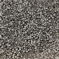 Miyuki Delica 11/0 Metallic Silver Matted [5g]