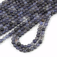 Iolit kula gładka 5mm [sznur 38cm]