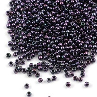 Toho Round 11/0 Metallic Amethyst Gun Metal [10g]