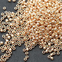 Toho Round 15/0 Permanent Finish-Galvanized Rose Gold [5g]