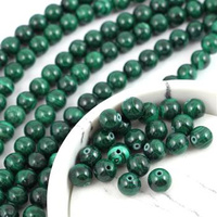 Malachit naturalny kula gładka 8mm