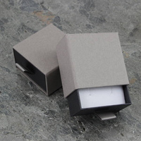 Pudełko szufladka MEZZO mini szare 6x6x3,5cm