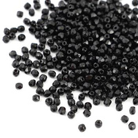 Fire Polish 2mm Jet [80szt]