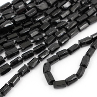 Turmalin czarny wałek 12x7mm