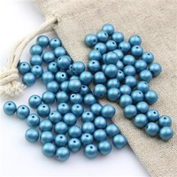 Round Beads Alabaster Turquoise 6mm [10szt]