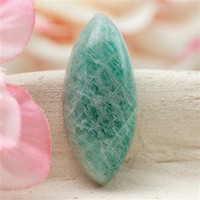 Kaboszon amazonit 31x13x8mm