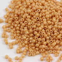 Toho Round 8/0 Opaque-Lustered Dk Beige [10g]