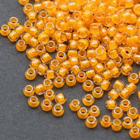 Toho Round 8/0 Luminous Neon Tangerine [10g]