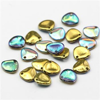 Rose Petals 8x7mm Crystal Golden Rainbow [10szt]