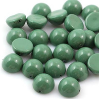 Dome Bead półkula 10x6mm Fiesta Hartford Green