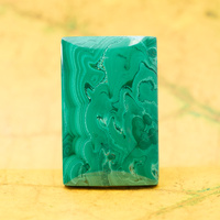 Kaboszon malachit prostokąt 40x26mm