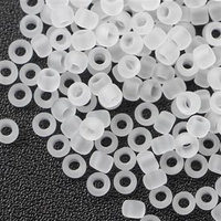 Toho Round 8/0 Transparent-Frosted Crystal [10g]