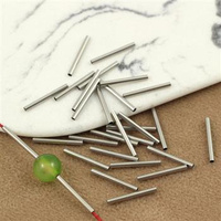 Przekładka rurka stal szlachetna srebrna 15mm [20szt]