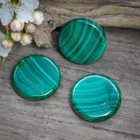 Kaboszon malachit naturalny 23-25mm