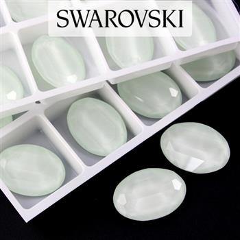 4127 Swarovski Oval Fancy Stones 30x22mm Powder Green