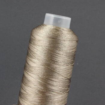 Nici metalizowane 0,3mm/3splot CHAMPAGNE GOLD [1metr]