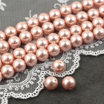 Preciosa Maxima Nacre Pearls 4mm PEARLESCENT WHITE (Strand of 31)