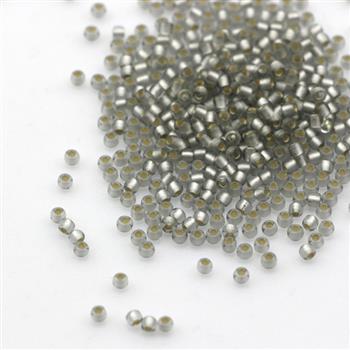 Toho Round 11/0 Silver Lined Frosted Black Diamond [10g]