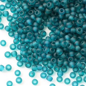 Toho Round 11/0 Transparent-Frosted Teal [10g]