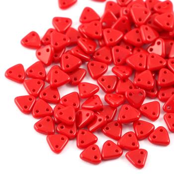 Triangle 6mm Opaque Red [40szt]