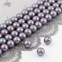 Preciosa Maxima 6mm Round PEARLESCENT VIOLET Pearls