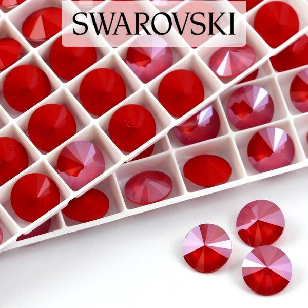 1122 Swarovski Rivoli 12mm Royal Red [2szt]