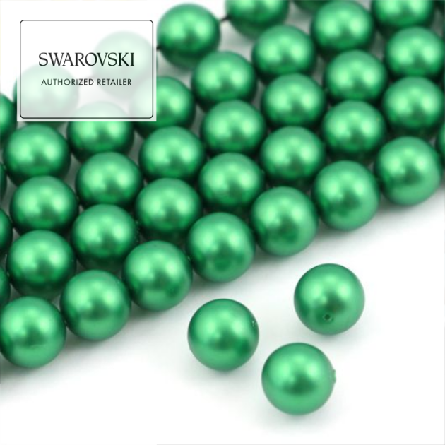 5810 Swarovski Crystal Pearl Eden Green 3mm [10szt]