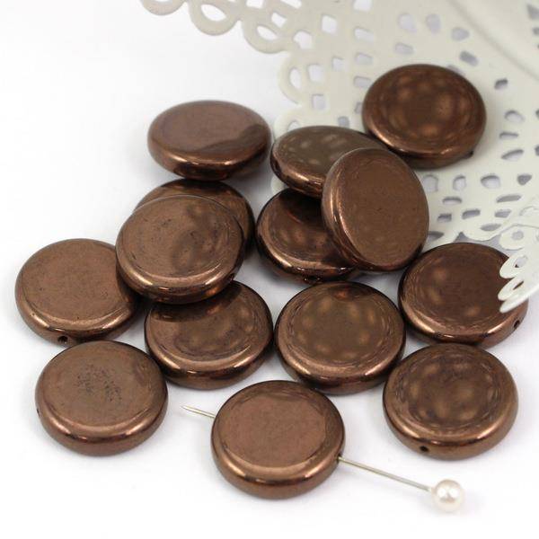 Coin Jet Bronze Luster moneta 17mm