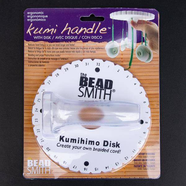 Dysk Kumihimo 15cm okrągły z uchwytem Beadsmith