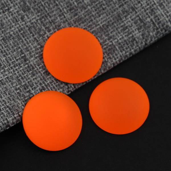 Kaboszon Lunasoft moneta neon orange 24mm