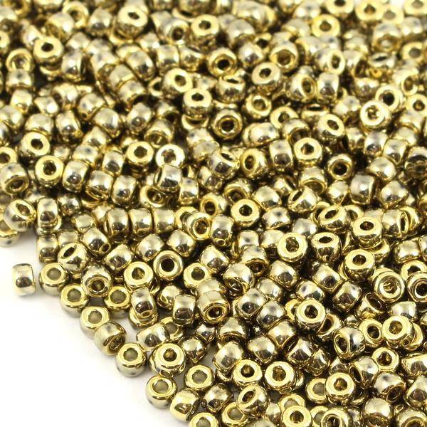 Matubo 8/0 Polished Brass [10g]